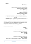Проблемы развития малого и среднего бизнеса в России