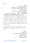 Анализ экономического роста в Российской Федерации (по состоянию на 1 января 2017 года)