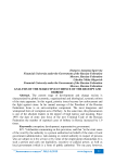 Analysis of the subjective evidence of the receipt and bribery