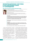 Информационные системы в организациях кино и телевидения
