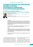 Государственное регулирование кинематографии Российской Федерации в исторической динамике