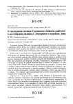 О гнездовании овсянки годлевского Emberiza godlewskii и желтобровой овсянки Е. chrysophrys в верховьях Лены