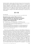 Хищничество гадюки Никольского Vipera nikolskii на гнездовых колониях береговой ласточки Riparia riparia в пойме реки Медведицы