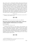 Находки выводков филина Bubo bubo в Ашутасе и Киин-Керише (Зайсанская котловина)
