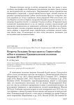 Встреча больших белых цапель Casmerodius albus в плавнях Кронштадтской колонии осенью 2015 года