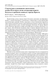 Структура и динамика населения водно-болотных птиц деградирующего болота и гребного канала города Бреста