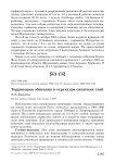Территория обитания и структура синичьих стай
