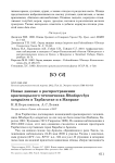 Новые данные о распространении краснокрылого чечевичника Rhodopechys sanguinea в Тарбагатае и в Манраке