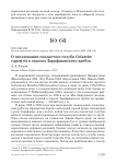 О гнездовании скалистого голубя Columba rupestris в отрогах Зарафшанского хребта