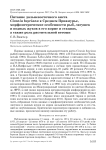 Питание дальневосточного аиста Ciconia boyciana в Среднем Приамурье, морфометрические особенности рыб, лягушек и водных жуков в его корме и стациях, а также роль растительной ветоши