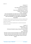 Роль молодежного правительства Свердловской области и молодежного парламента Свердловской области в процессе реализации молодежной политики