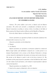 Analysis of deposit and non-deposit operations of commercial banks