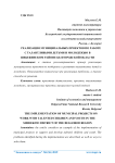 Реализация муниципальных проектов по работе с талантливыми детьми и молодежью в Шебекинском районе Белгородской области