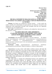 The relationship of organizational citizenship behavior of teachers and satisfaction of professional activities