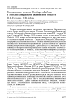 Гнездование ремеза Remiz pendulinus в Тобольском районе Тюменской области