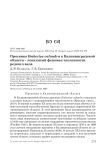 Просянка Emberiza calandra в Калининградской области - локальный феномен численности редкого вида