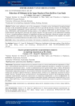 Behaviour of pollutants in the upper reaches of East Jiu river case study