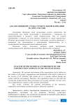 Анализ внешней среды строительной компании на юге России