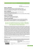 On the settlement mission on a tourist territory within the Russian tourism development strategy until 2035 (the case of Perm kray)