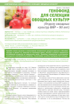 Генофонд для селекции овощных культур (отделу овощных культур ВИР - 90 лет)