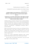 Сравнительный анализ бюджетов субъектов РФ (на примере субъектов Северо-Западного федерального округа)