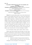 Category of principles of language learning and teaching