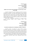 Boshlang’ich sinf o’quvchilariga matematika fanini o’rgatish