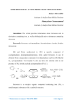 Some biological active products of metallocenes