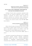 KPI как инструмент повышение эффективности системы управления персоналом