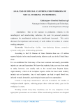 Analysis of special clothing for workers of metal-working enterprises
