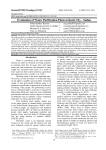 Evaluation of Water Purification Plant at Kosti City - Sudan