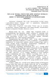 “Bo’lajak musiqa o’qituvchilarini mumtoz musiqaga qiziqishlarini shakllantirish” (hofiz va bastakor komiljon otaniyozov ijodi misolida)