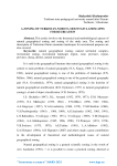 A zoning of Turkistan-Nurota mountain landscapes for recreation