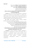 Matematik modellashtirishni iqtisodiy masalalarni hal etishda qo’llanilishi