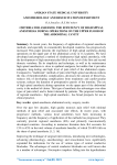 Criteria for assessing the efficiency of high spinal anesthesia during operations on the upper floor of the abdominal cavity