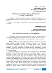 Boshqaruv hisobida rejalashtirish va byudjetlashtirish