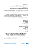 Poroshoklarning xususiy texnologiyasi (to’zg’uvchi, bo’yovchi va qiyin maydalanuvchi moddalar, ekstraktlar va efir moylari bilan poroshoklar tayyorlash)