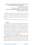 Improving the efficiency of the transport sector by applying the digital economy