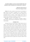 Teaching foreign language using information and communication technology in pedagogical aspects