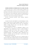 Modern methods and problems of teaching English