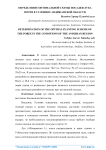 Определение оптимальной схемы посадки лука порея в условиях Андижанской области