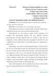 Types of microorganisms and their physiology
