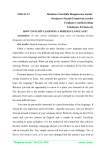 How to start learning a foreign language?