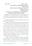 Pedagogical and methodological principles of teaching English to young learners
