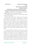 Psychological changes in the study English language on the basis of innovation technologies