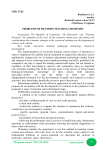 Problems of methods teaching chemistry