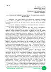 An analysis of the peculiarities of elementary school pedagogy