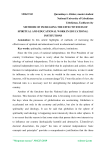Methods of increasing the effectiveness of spiritual and educational work in educational institutions