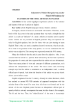 Features of the using articles in English