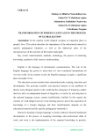 Transformation of foreign language in the process of globalization
